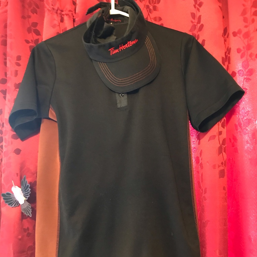 3 sets used Tim Hortons uniforms great condition!